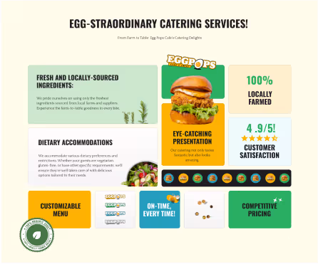 Snapshot of a website feature grid created by Design Infinity